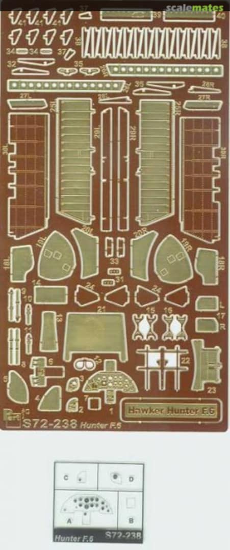 Boxart Hawker Hunter F.6 S72-238 Part