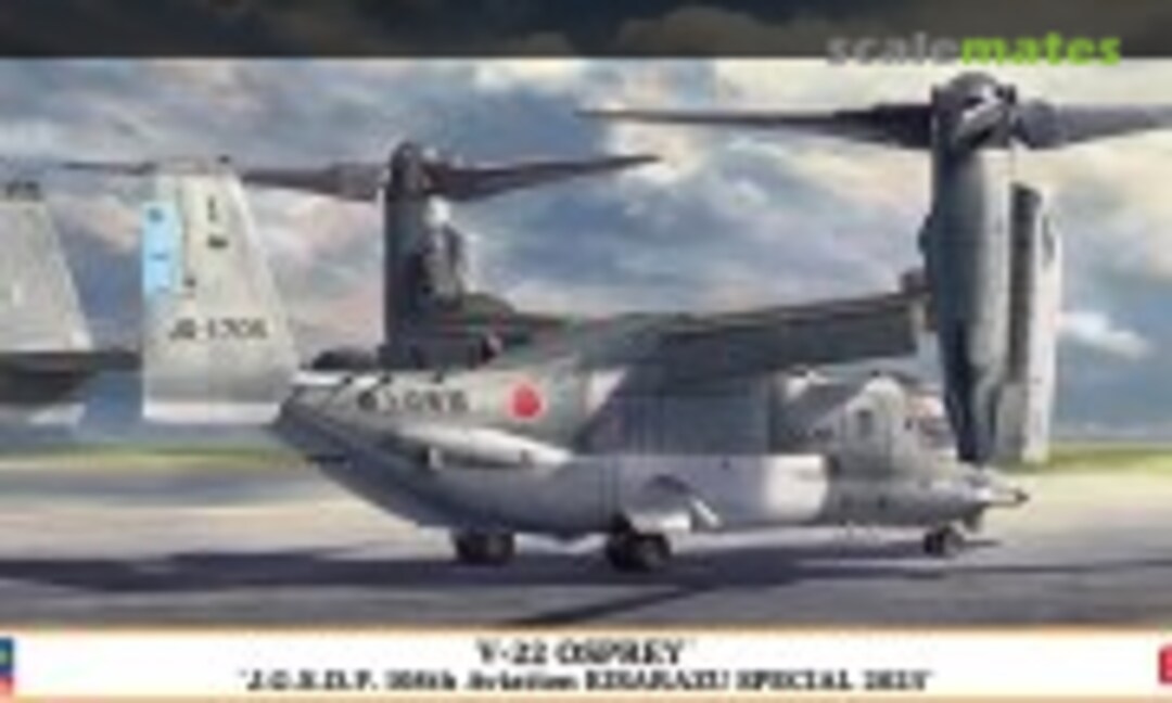 1:72 V-22 Osprey `J.G.S.D.F. 108th Aviation KISARAZU Special 2023´ (Hasegawa 02477)