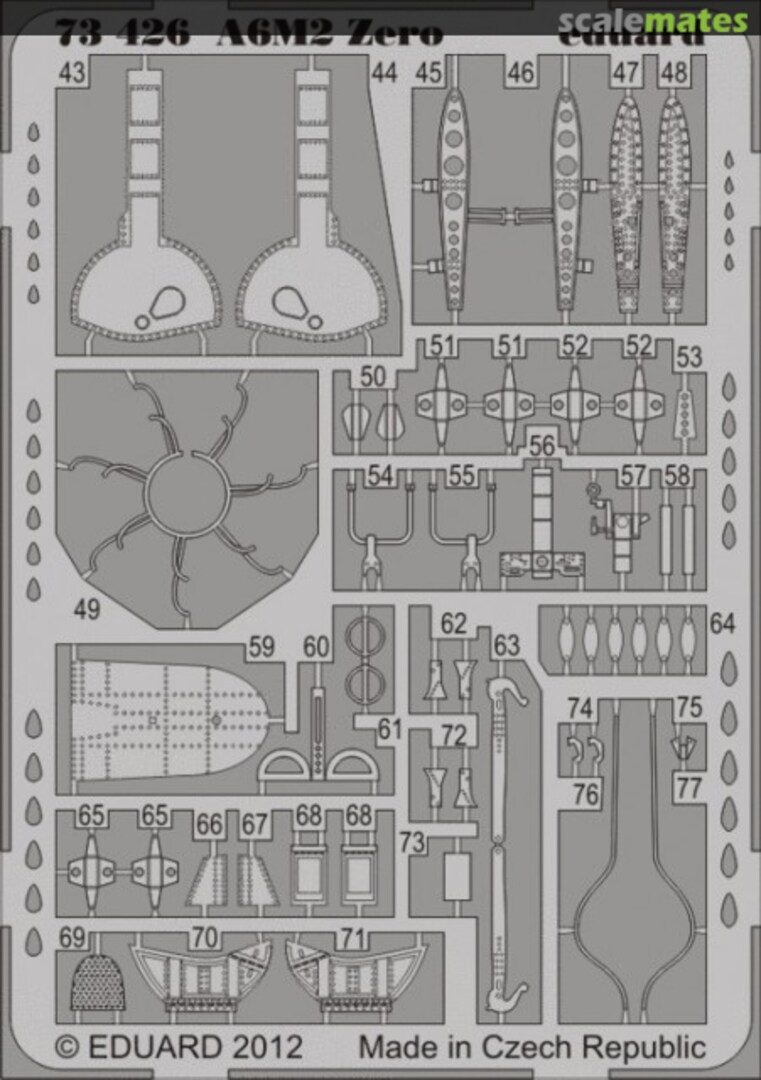 Boxart A6M2 Zero 73426 Eduard