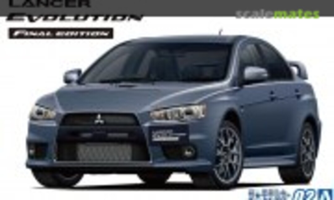 1:24 Mitsubishi CZ4A Lancer Evolution Final Edition '15 (Aoshima 057957)