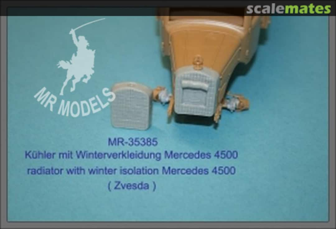 Boxart Kühler mit Winterverkleidung Mercedes 4500 - ICM - MR-35385 MR Modellbau