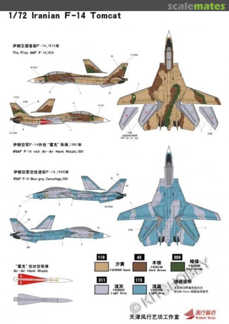 Boxart Iranian F-14 Tomcat 1 Windwalk Design