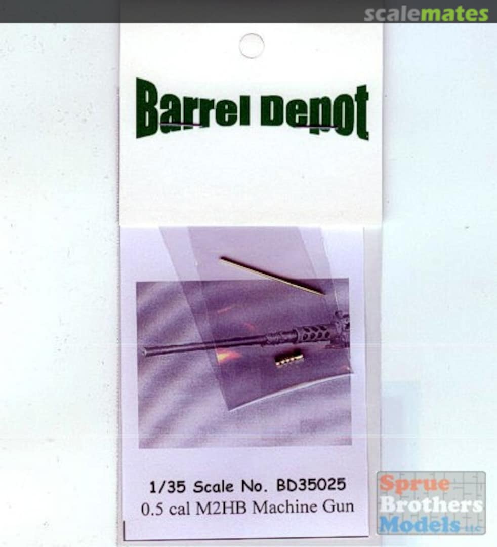 Boxart 0.50 cal M2HB Machine Gun Barrel BD35025 Barrel Depot