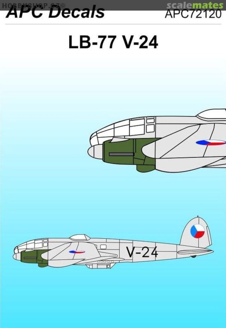 Boxart Heinkel He 111 V-24 APC72120 APC Decals