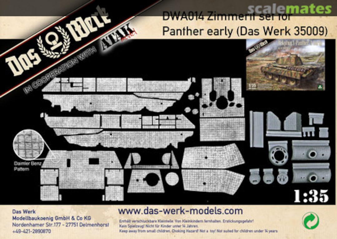 Boxart Zimmerit Set DWA014 Das Werk