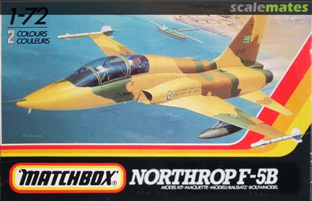 Boxart Northrop F-5B PK-39 Matchbox