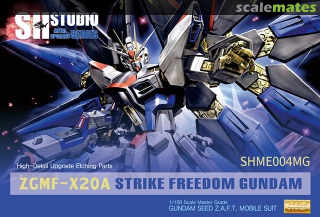 Boxart ZGMF-X20A Strike Freedom Gundam SHME004MG SH Studio