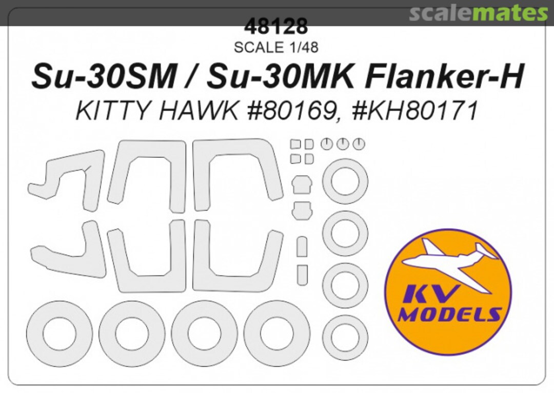 Boxart Su-30SM / Su-30MK Flanker-H 48128 KV Models