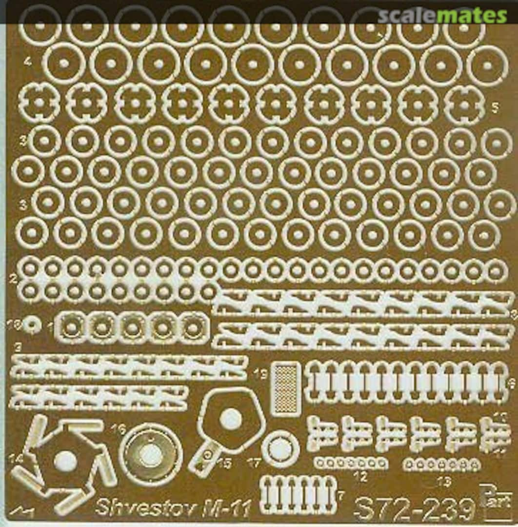 Boxart Shvetsov M-11 engine for Po-2 S72-239 Part