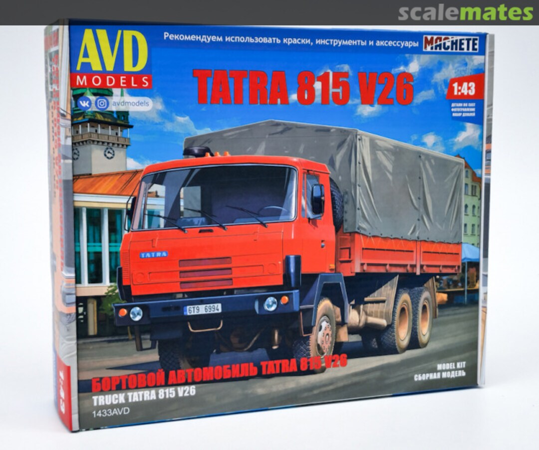 Boxart Tatra 815 V26 Truck 1433AVD AVD Models