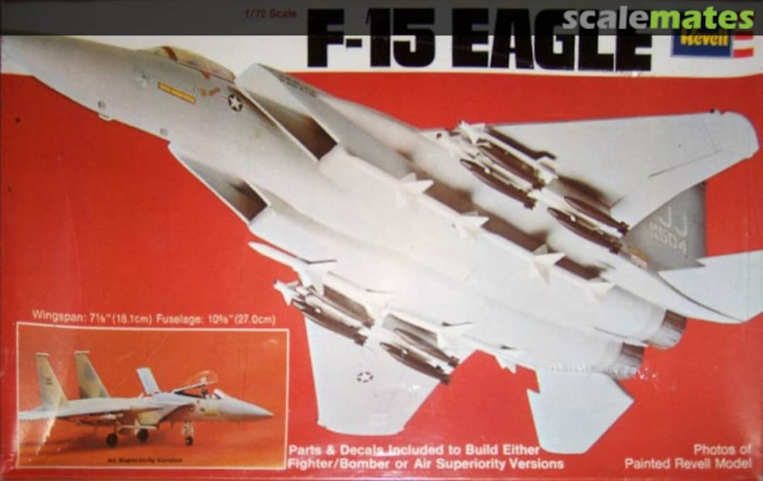 Boxart F-15 Eagle H-254 Revell