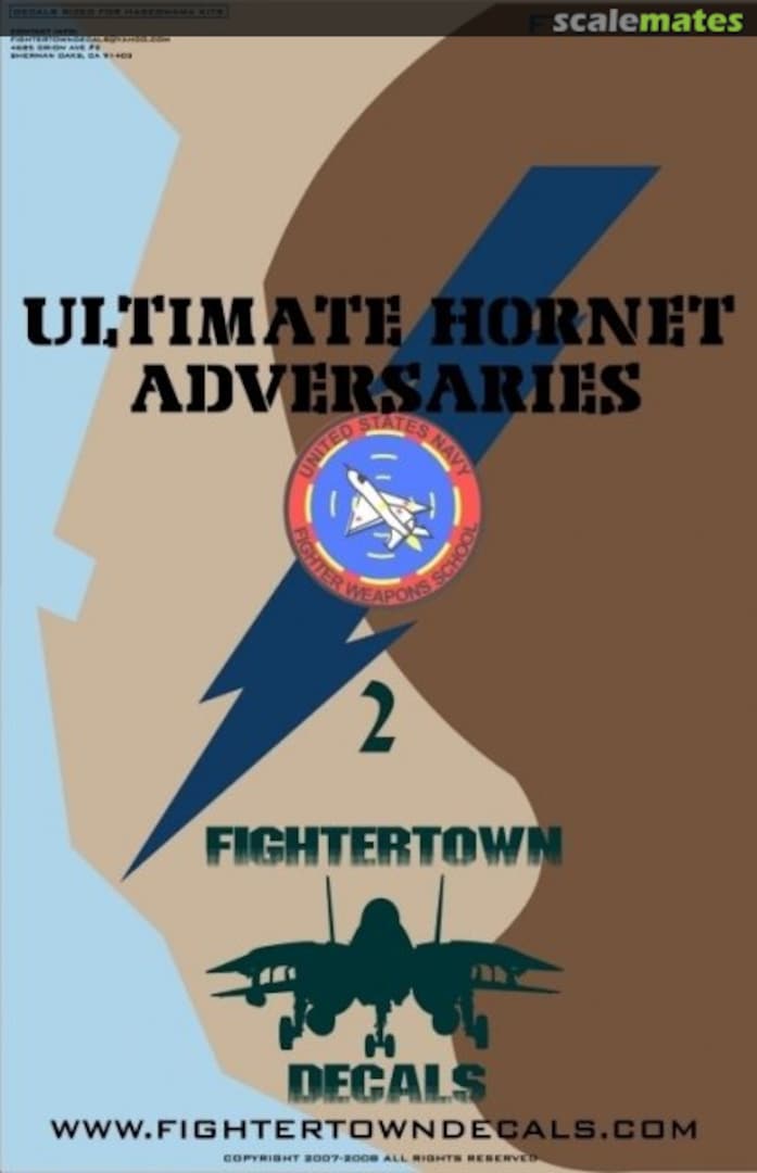 Boxart Ultimate Hornet Adversaries #2 48010 Fightertown Decals