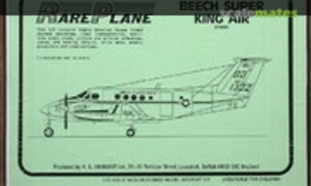 1:72 Beech Super King Air (RarePlane RP4005)