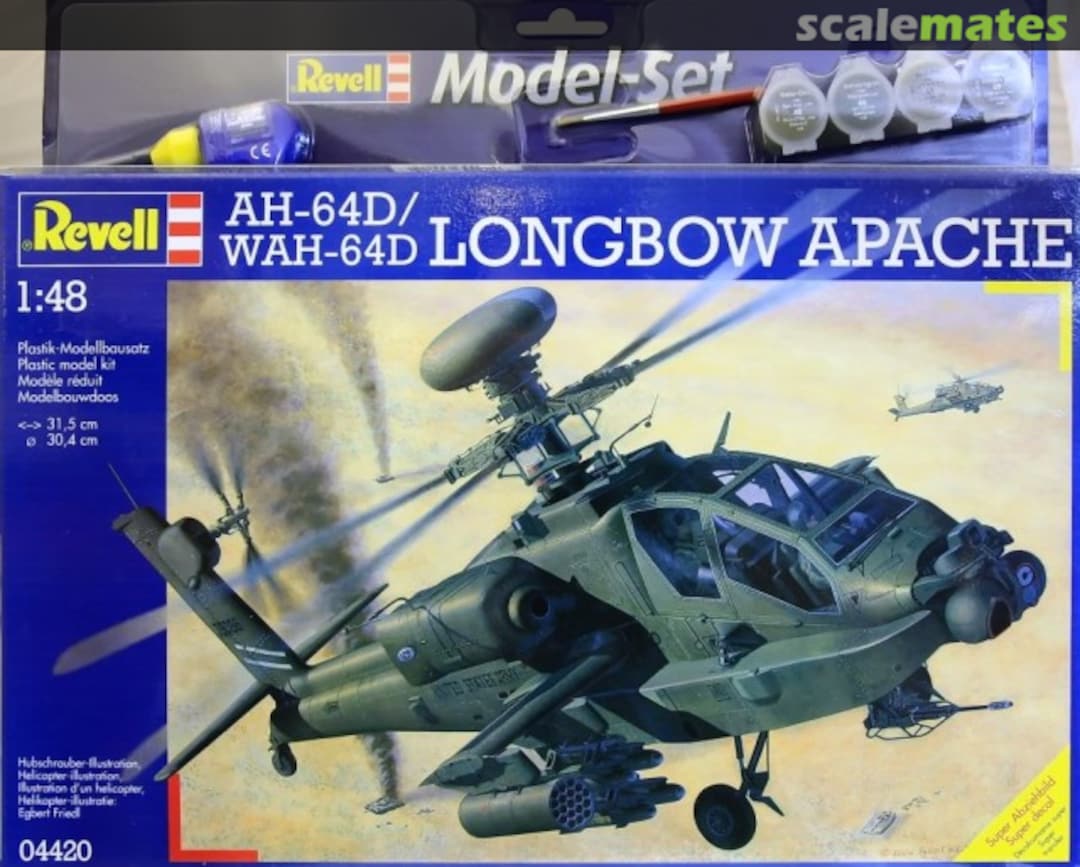 Boxart AH-64D/WAH-64D Longbow Apache 64420 Revell