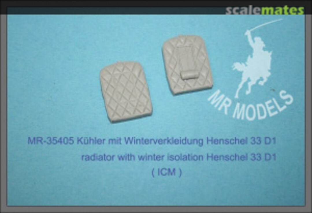 Boxart Kühler mit Winterverkleidung Henschel 33 D1 MR-35405 MR Modellbau