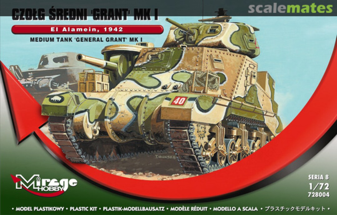 Boxart 'General Grant' Mk I 728004 Mirage Hobby