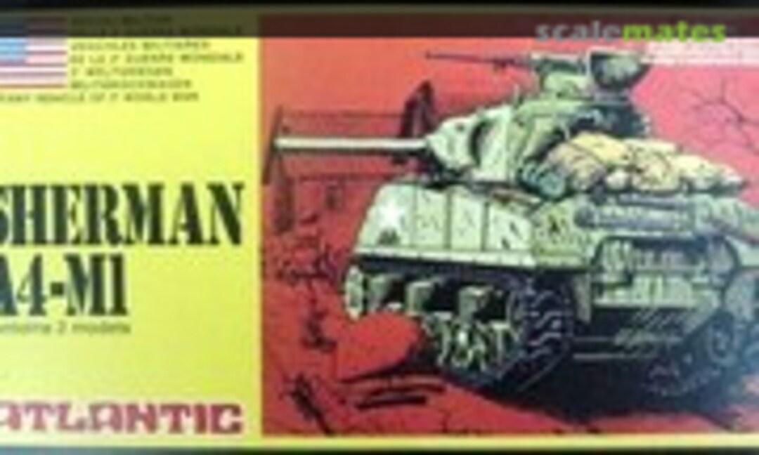 1:76 M4A1 Sherman (Atlantic Giocattoli S.p.A. 613)