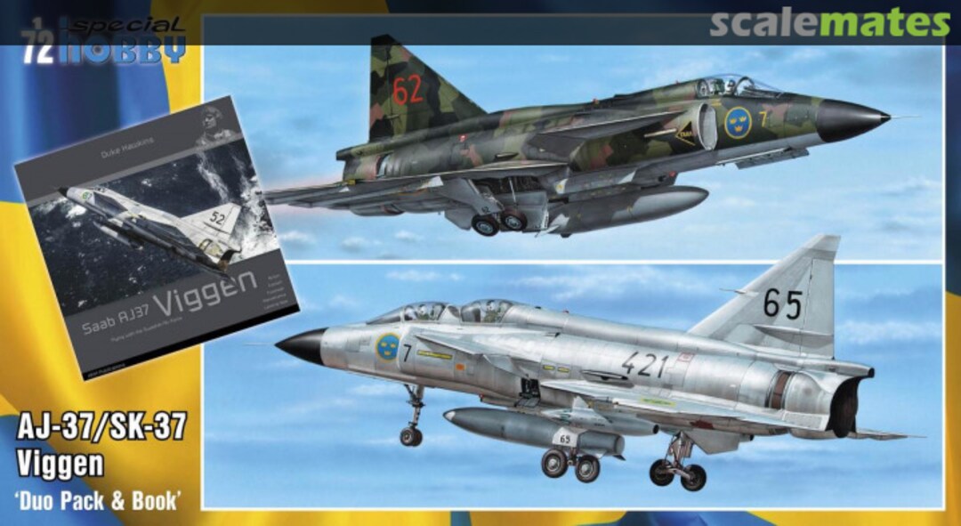 Boxart AJ-37/SK-37 Viggen SH72411 Special Hobby