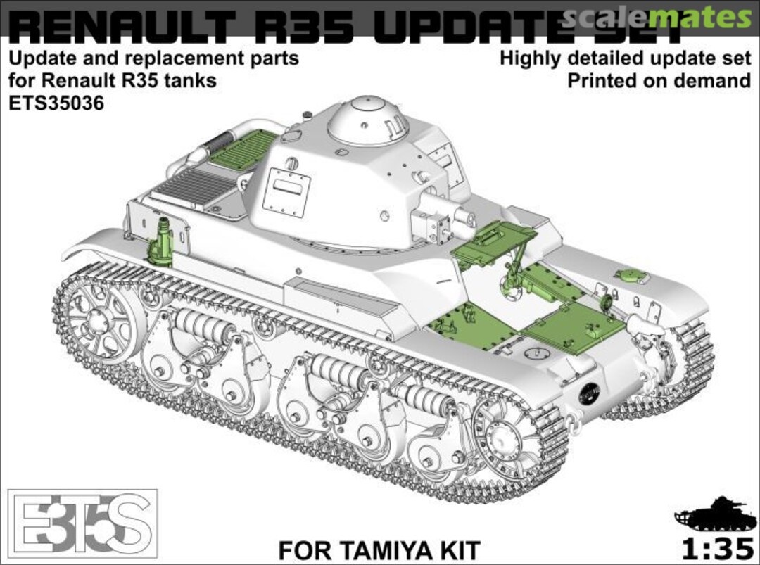 Boxart Renault R35 update set ETS35036 ETS35