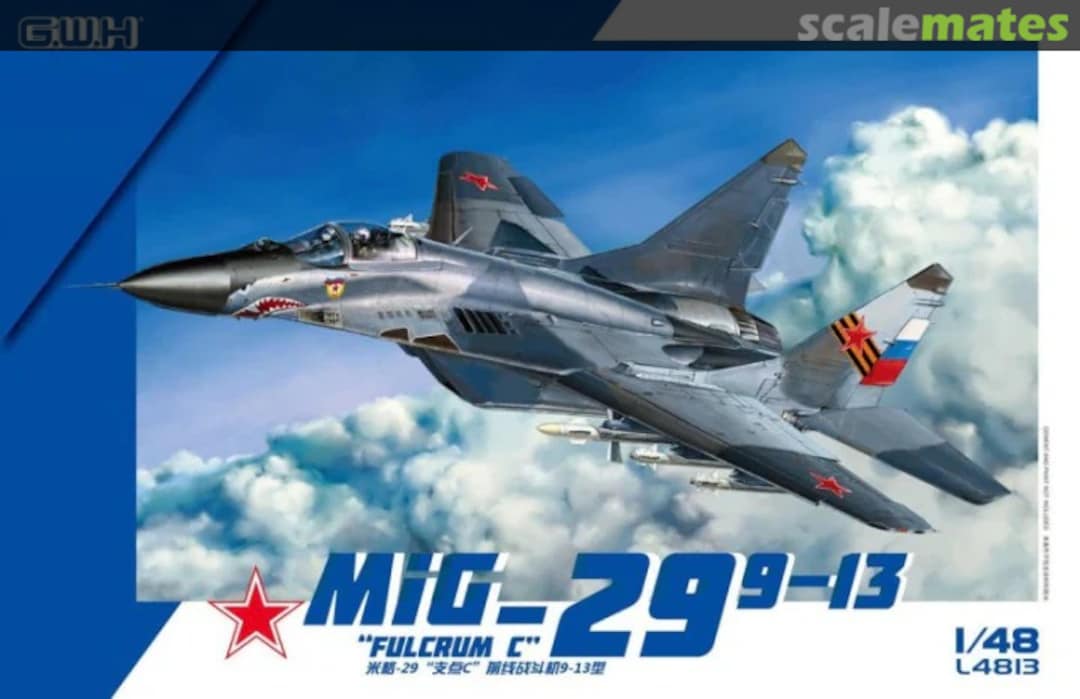 Boxart MiG-29 9-13 "Fulcrum C" L4813 Great Wall Hobby