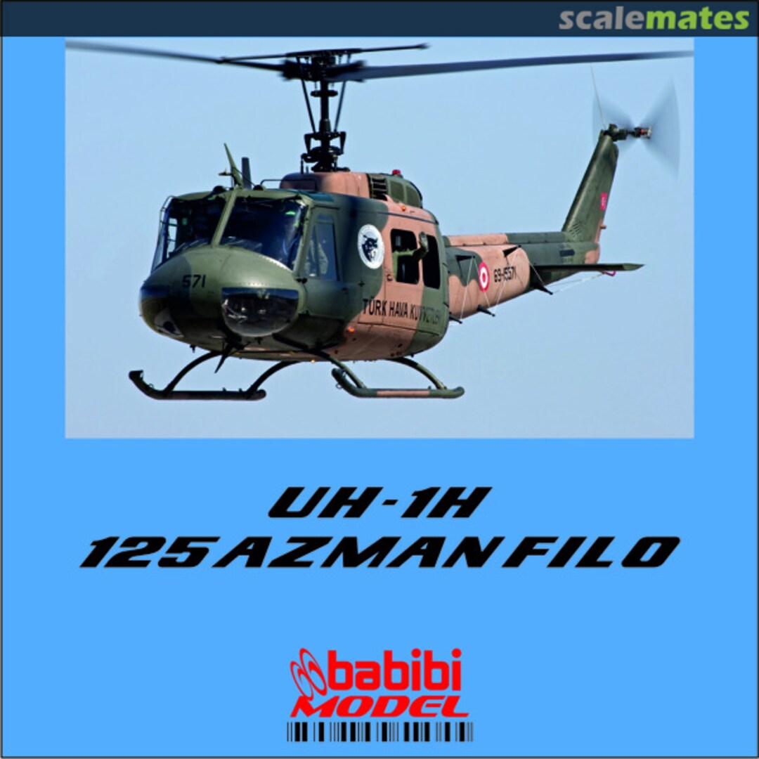 Boxart UH-1H Iroquois dbt-1178 Babibi model