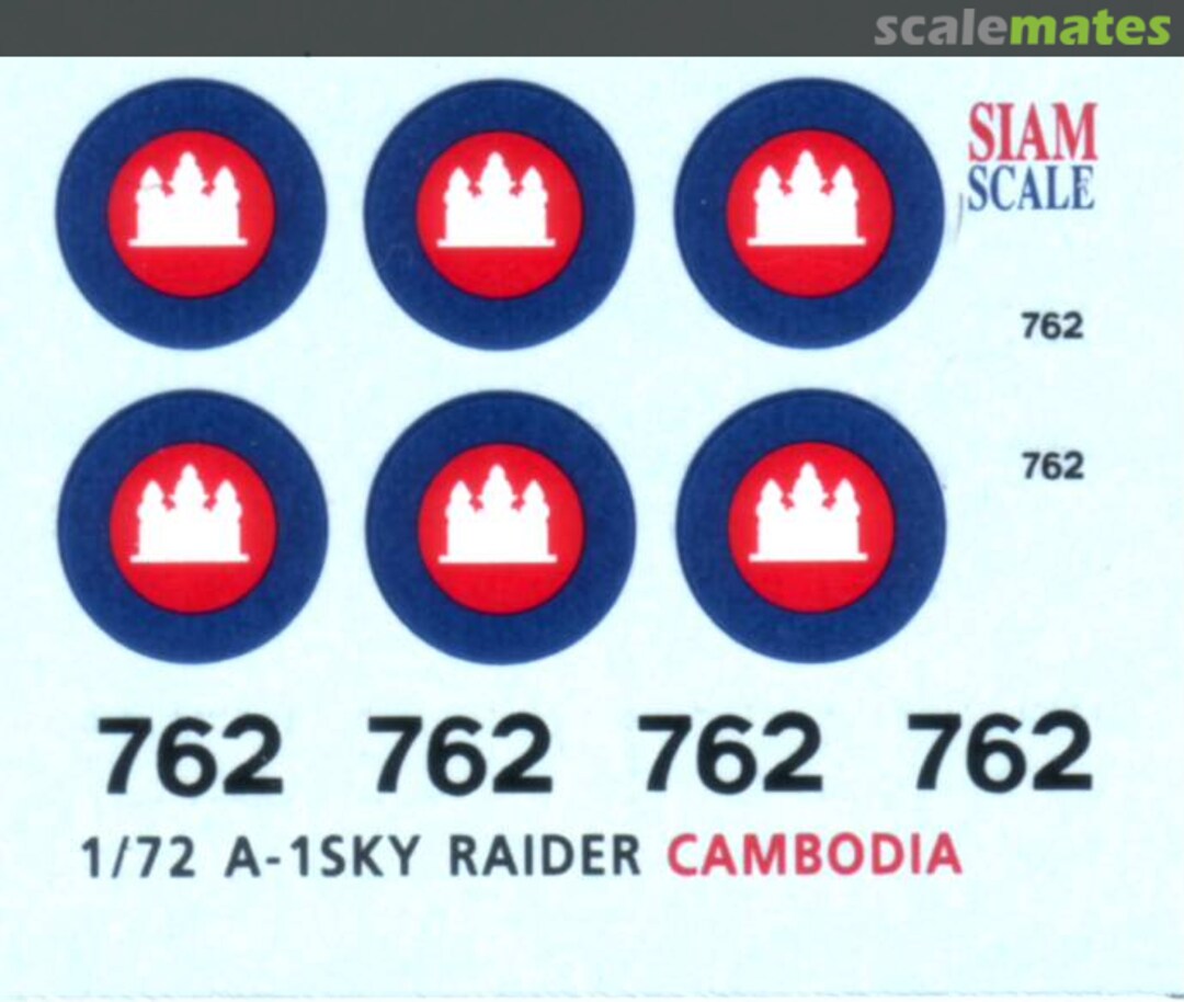 Boxart A-1 Skyraider  Siam Scale