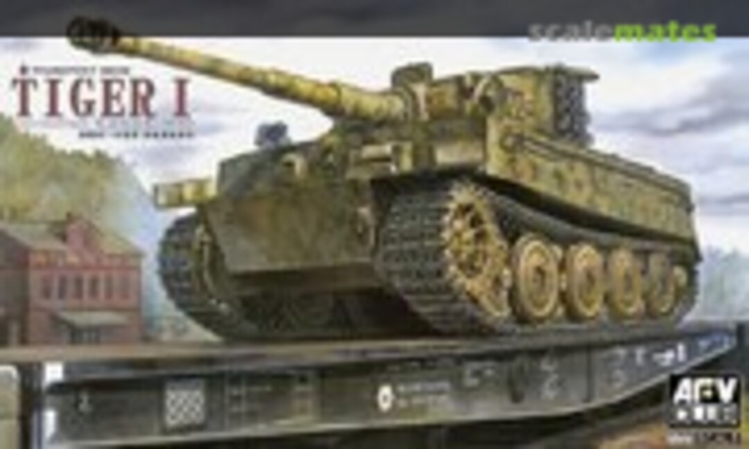 1:35 Pz.Kpfw. VI Tiger I Ausf. E Late Version mit Transportkette (AFV Club AF35S25)