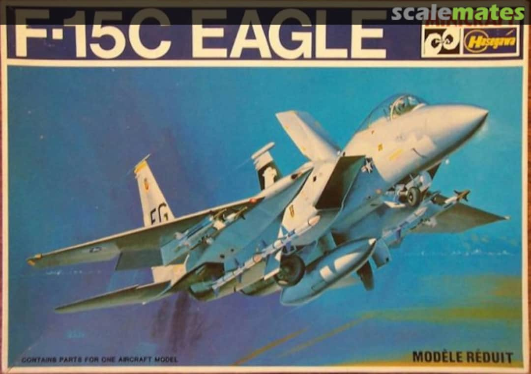 Boxart F-15C Eagle 1214 Minicraft Hasegawa