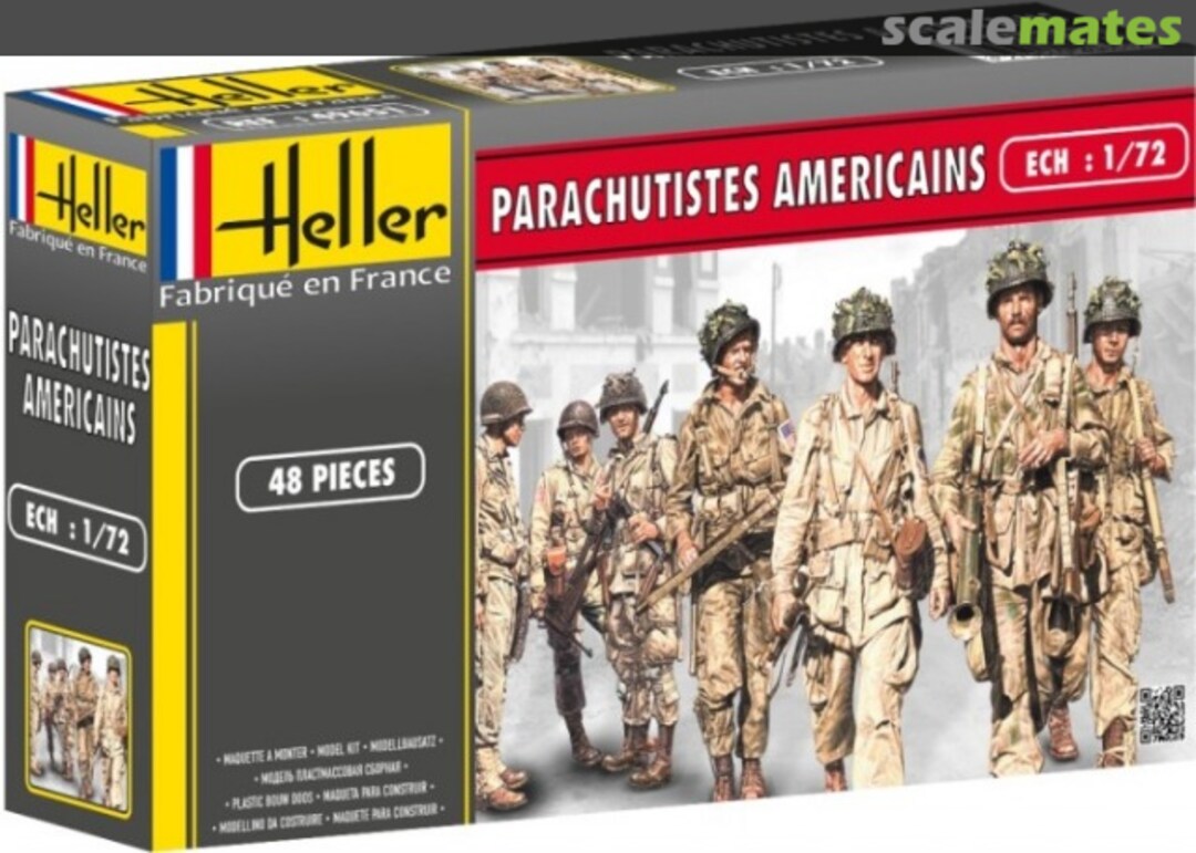 Boxart Parachutistes Americains 49651 Heller