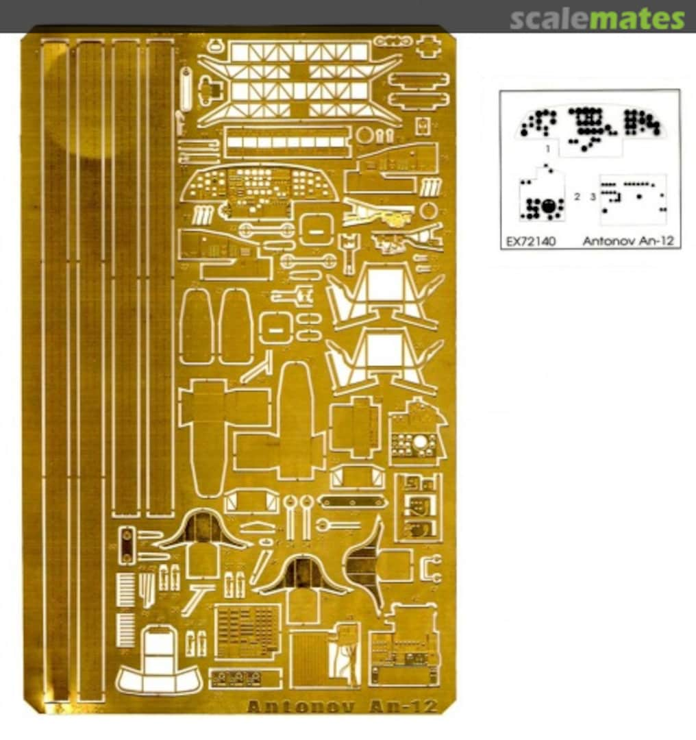 Boxart Antonov An-12 Cub EX 72140 Extratech