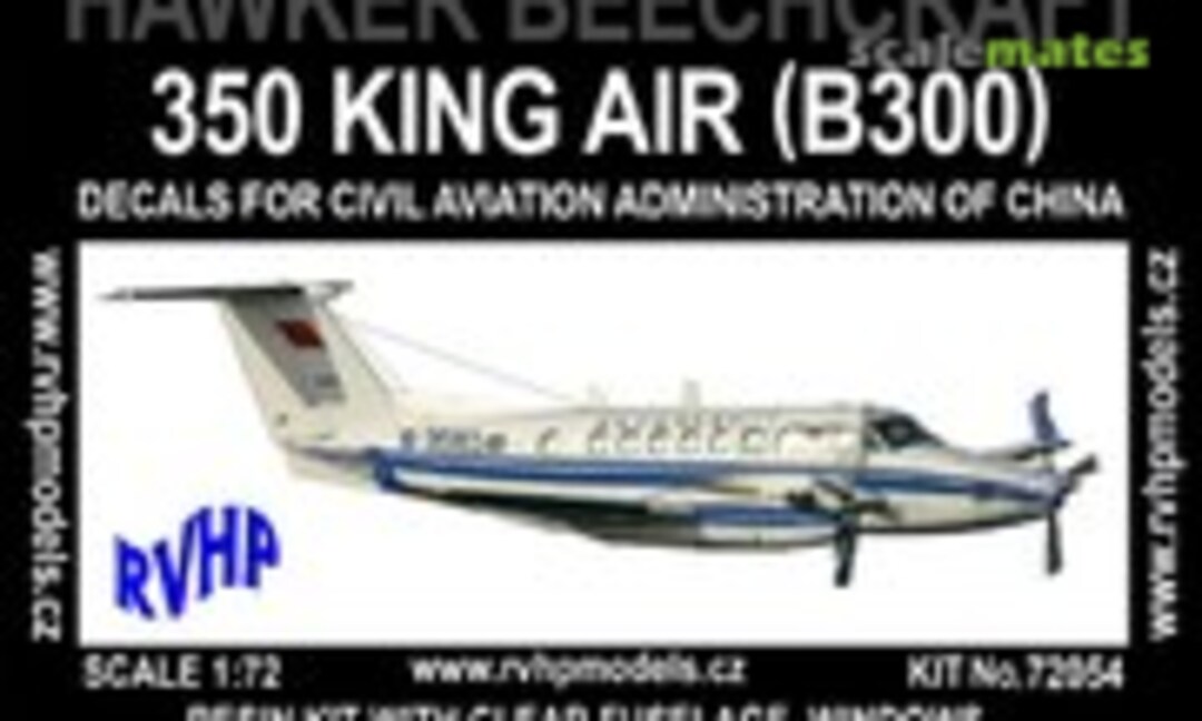 1:72 Hawker Beechcraft 350 King Air (B300) (CAAC China) (RVHP 72054)