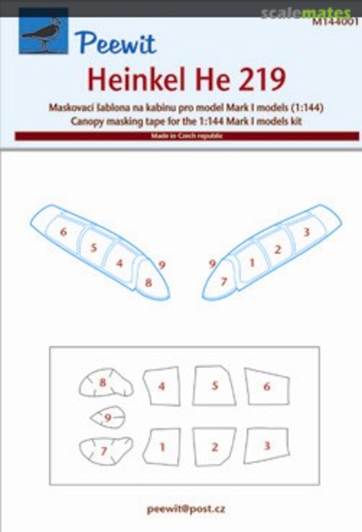 Boxart Heinkel He 219 M144001 Peewit