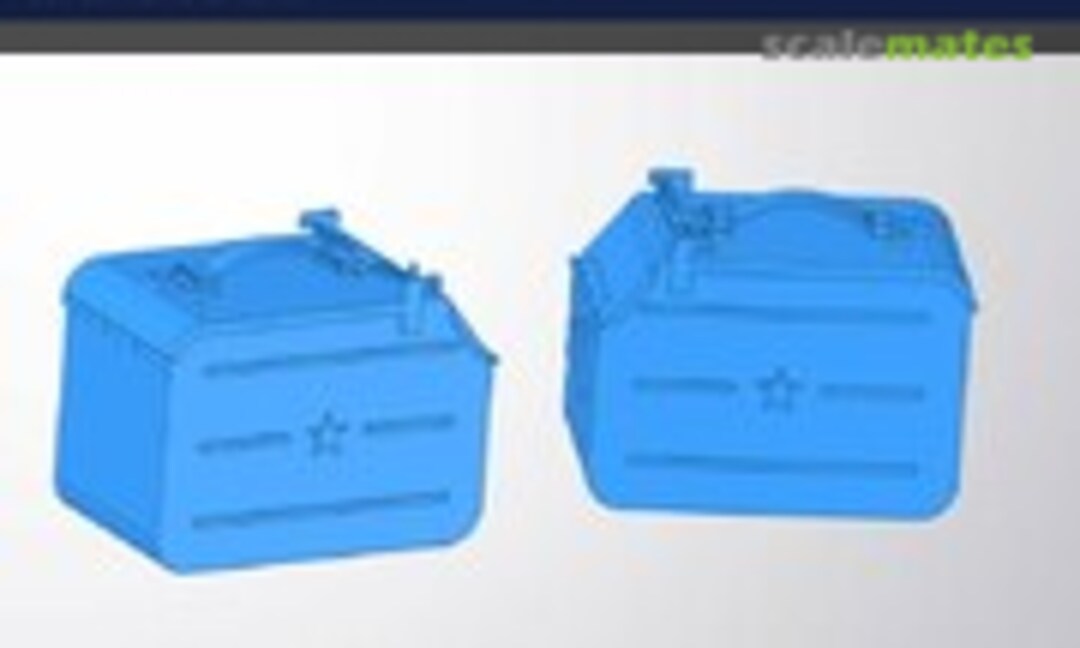 1:35 DSHK Ammo Box (2 Pcs) (3D MicroCosmos MC-35-439)