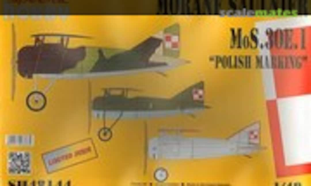 1:48 Morane Saulnier MoS.30E.1 &quot;Polish Marking&quot; (Special Hobby SH48144)