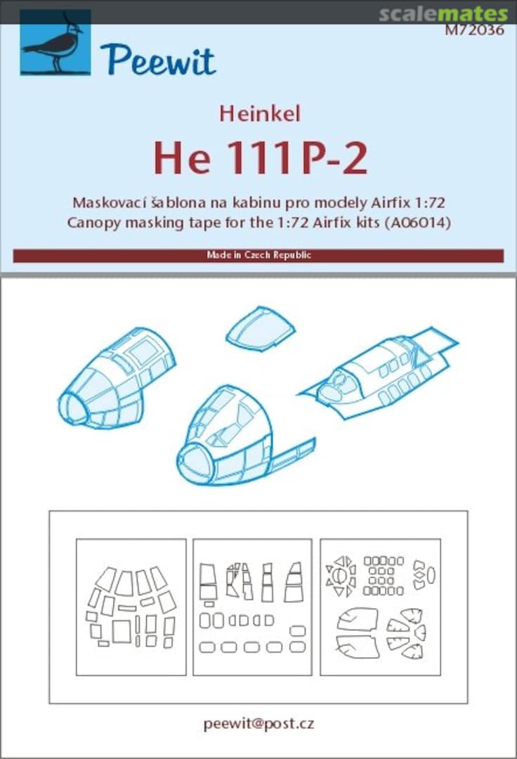 Boxart Heinkel He 111P-2 M72036 Peewit