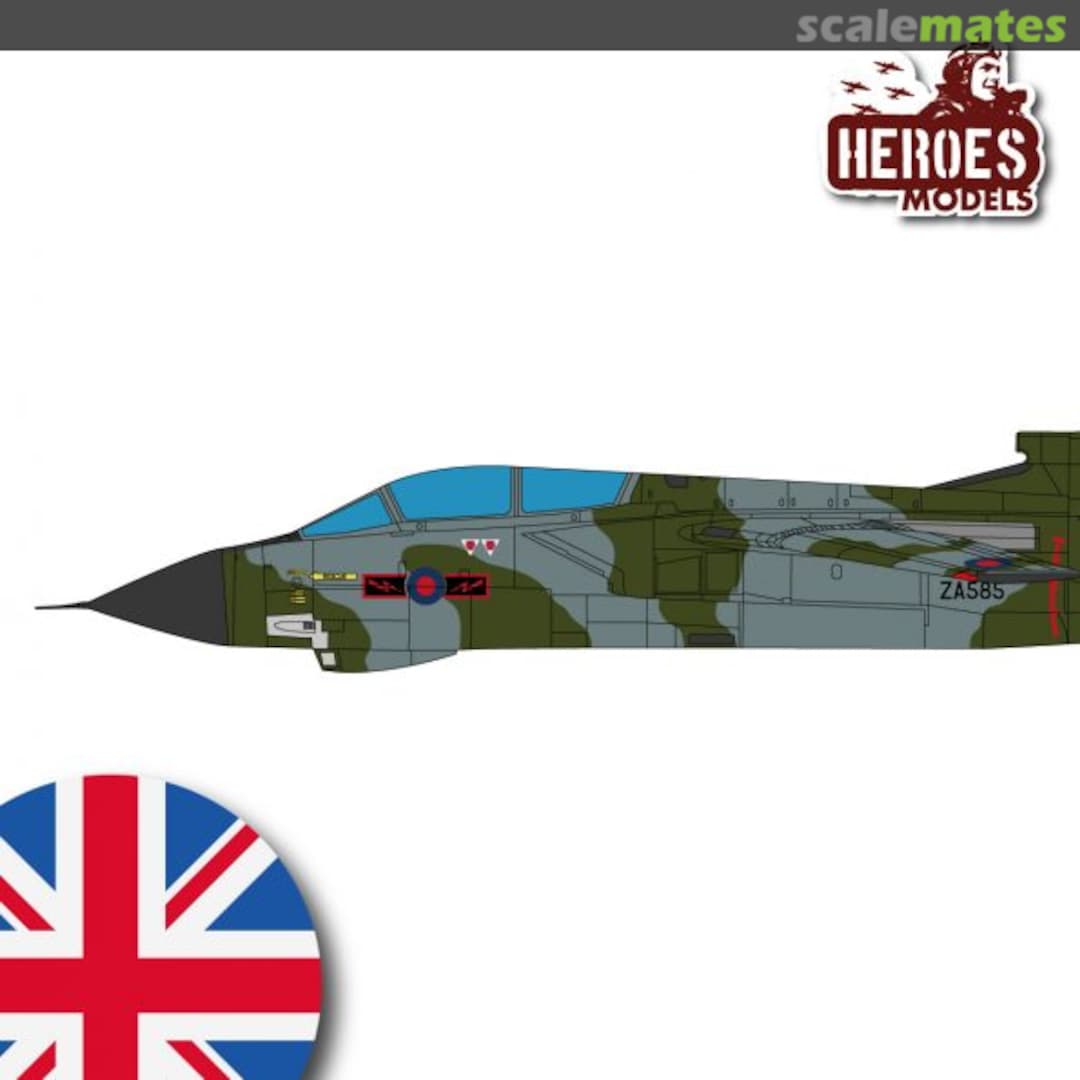 Boxart Tornado GR.1 | 617th Sqn. Dambusters HM-OS14411 Heroes Models