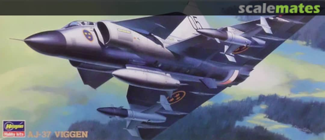 Boxart AJ-37 Viggen 02609 Hasegawa