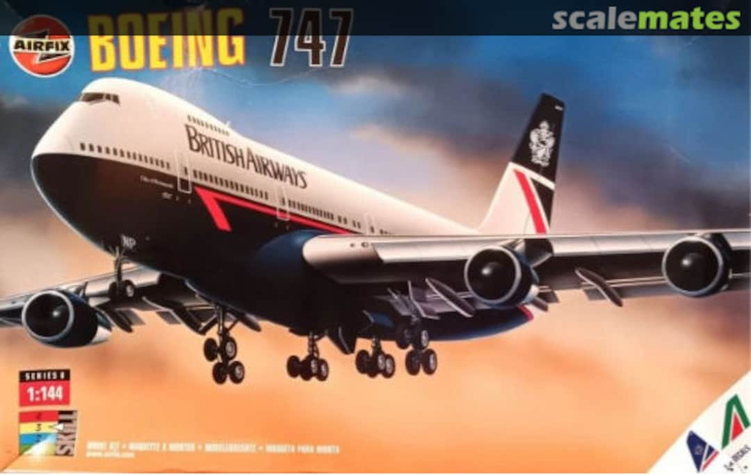 Boxart Boeing 747 08174 Airfix