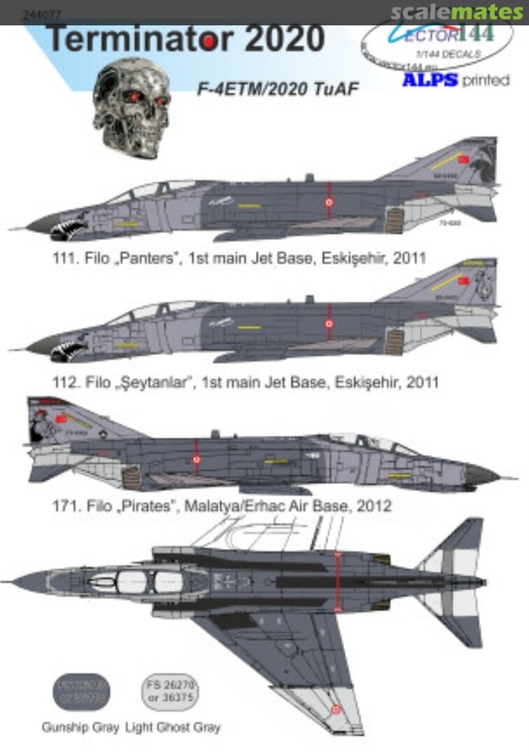 Boxart Terminator 2020: F-4ETM Turkish Air Force 244077 Vector144