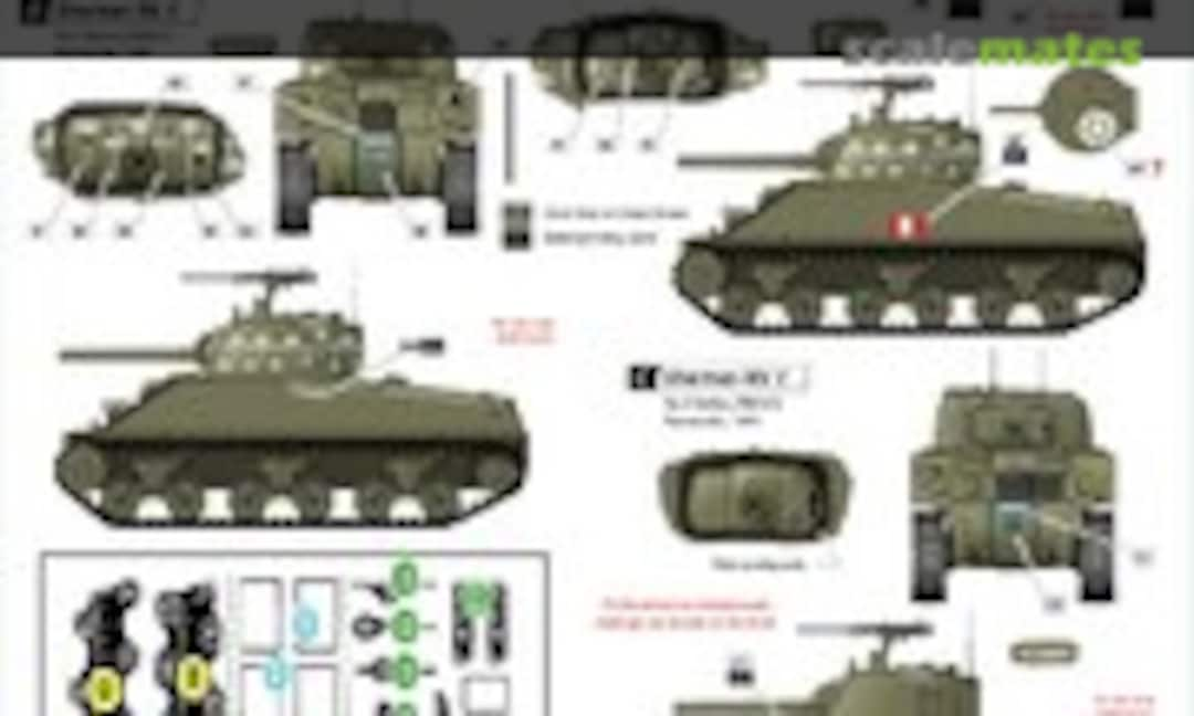 1:35 RMASG Shermans in Normandy (Star Decals 35-C1020)