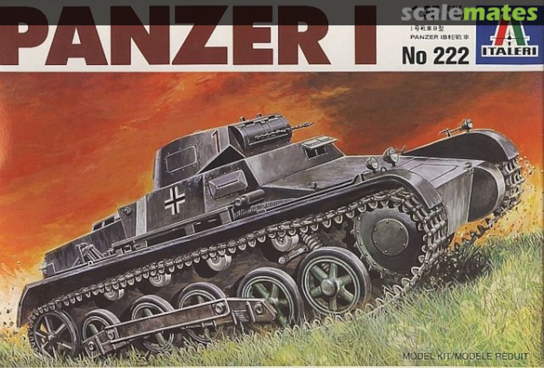 Boxart Panzer I 222 Italeri