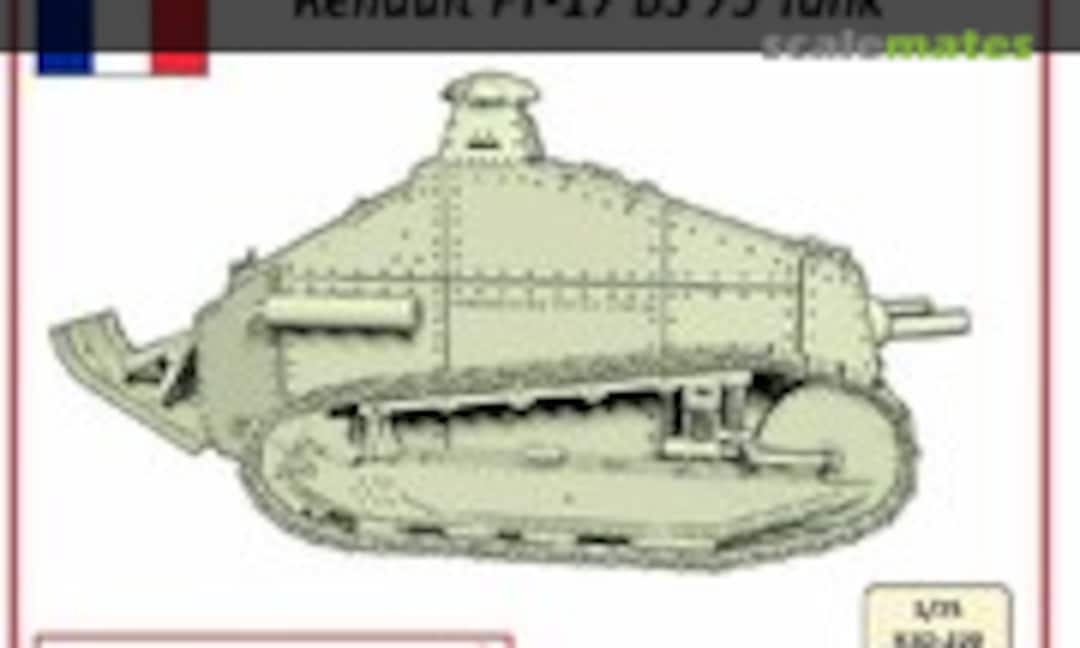 Renault FT BS 75 Tank (Vargas Scale Models R3D-35-025)