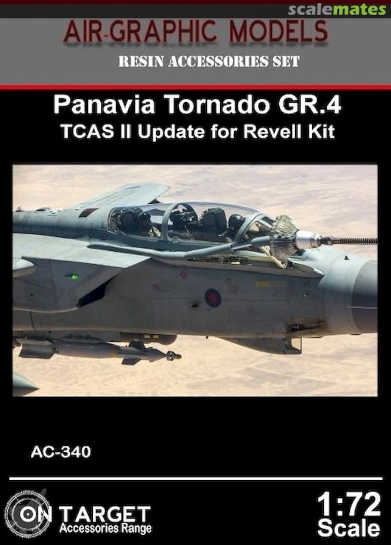 Boxart Panavia Tornado GR4 TCAS II Rear Spine update AC-340 Air-Graphic Models