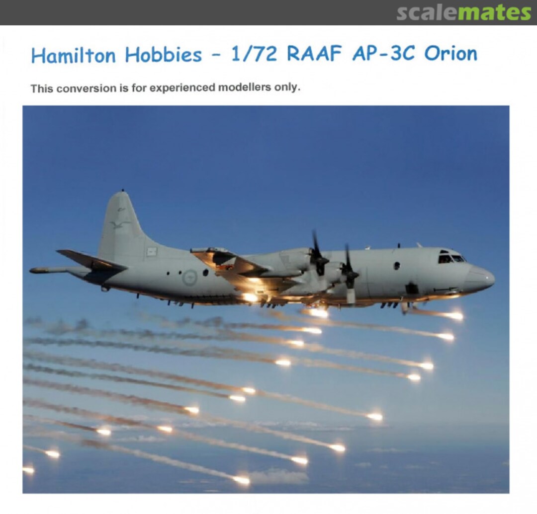 Boxart RAAF AP-3C Orion conversion  Hamilton Hobbies