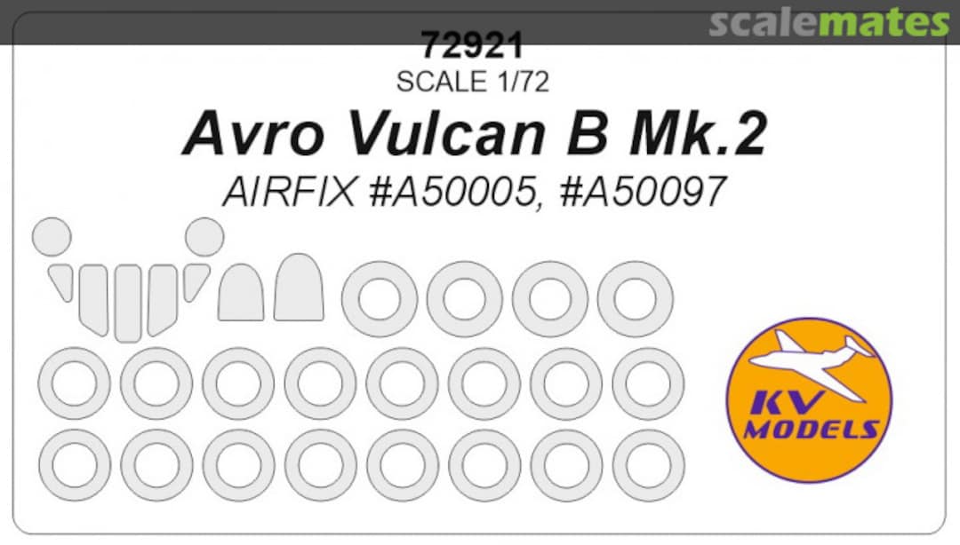 Boxart Avro Vulcan B Mk.2 72921 KV Models