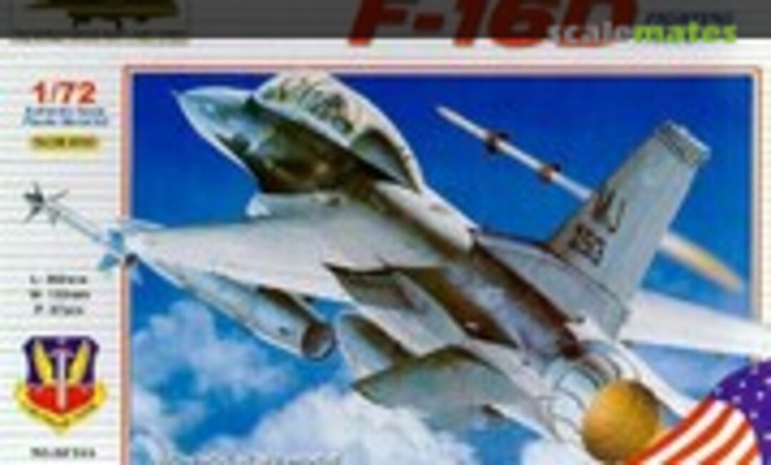 1:72 F-16D Fighting Falcon (Zhengdefu DF344)