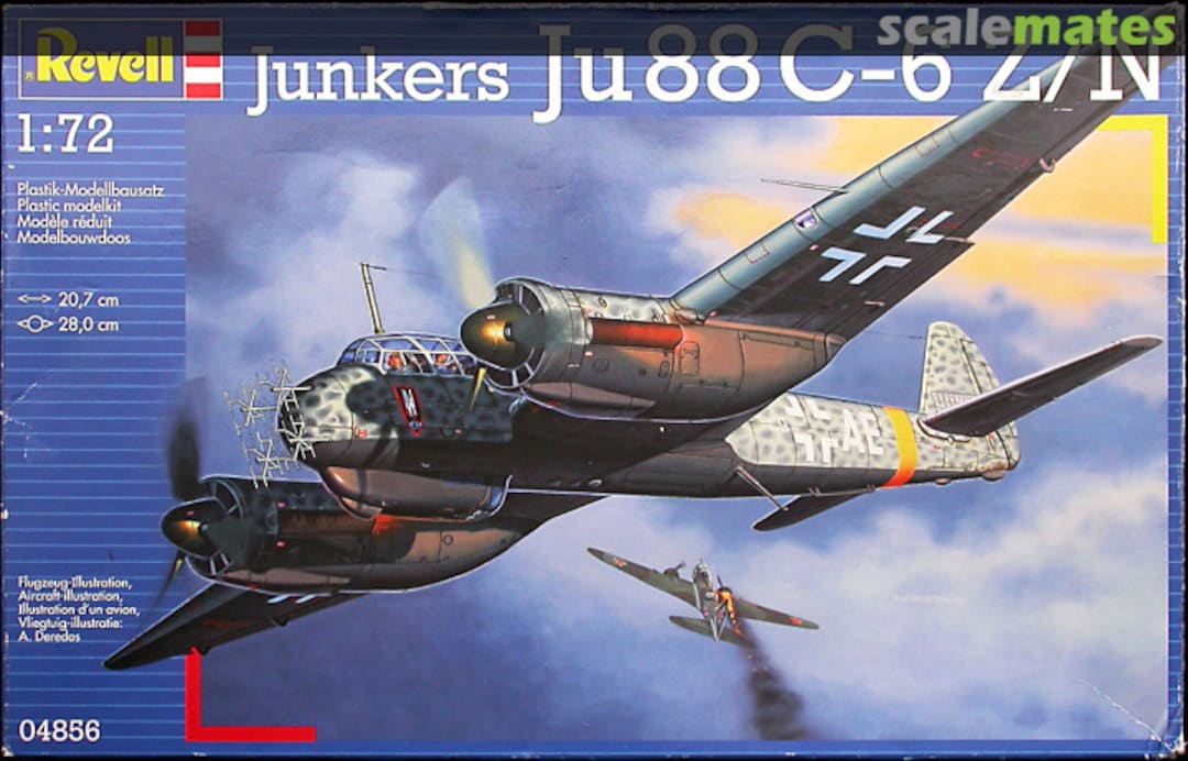 Boxart Junkers Ju 88 C-6 Z/N 04856 Revell