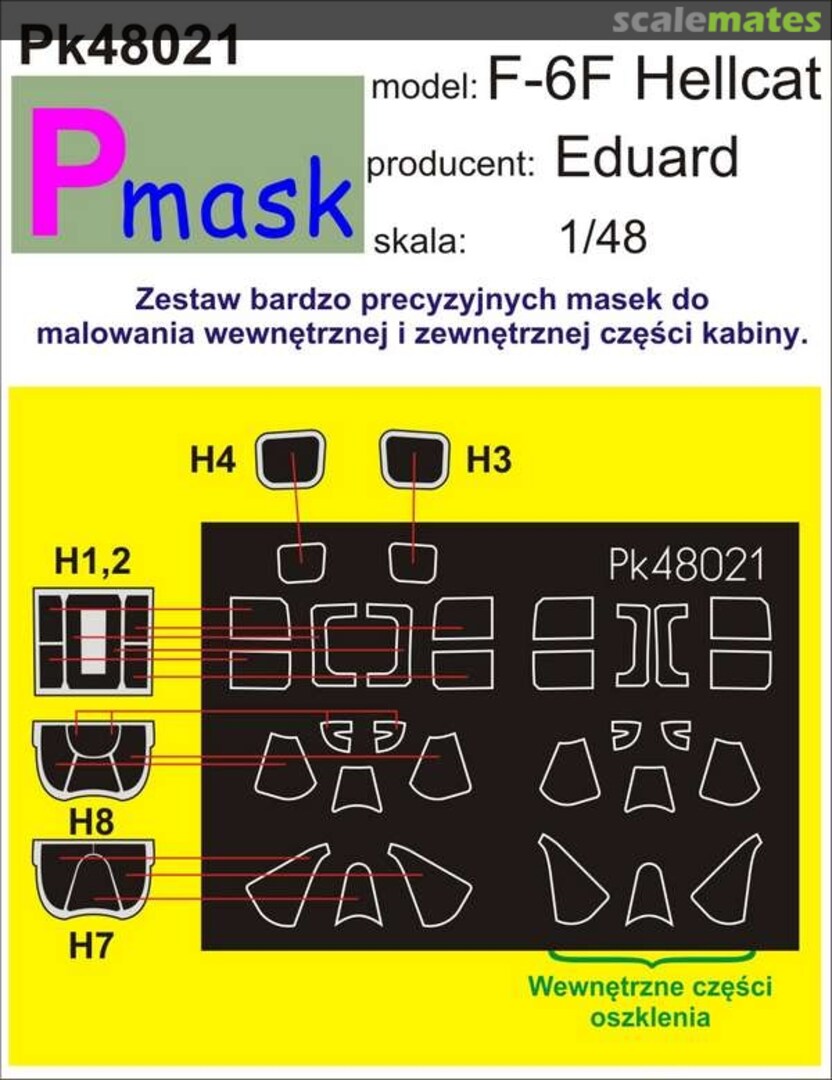 Boxart F-6F Hellcat PK48021 Pmask