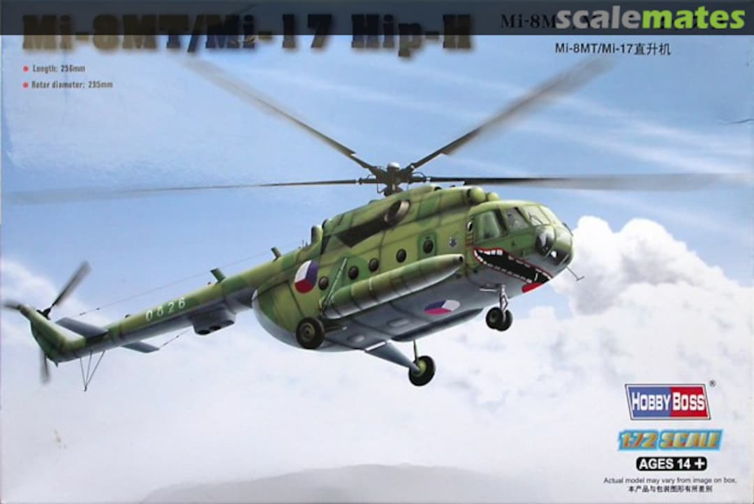 Boxart Mi-8MT/Mi-17 Hip-H 87208 HobbyBoss