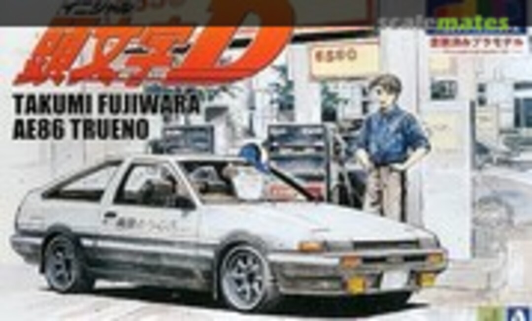 1:24 Takumi Fujiwara AE86 Trueno (Aoshima 052815)